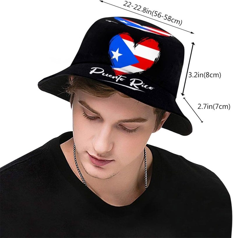 AKMCBSH Trendy Bucket Hat - Comfortable Packable Sun Beach Hat for Women Men, Perfect for Outdoor Activities Travel Hiking - Image 3